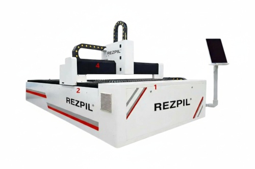 Оптоволоконный лазерный станок для резки металла REZPIL RP-4804 (6000W)